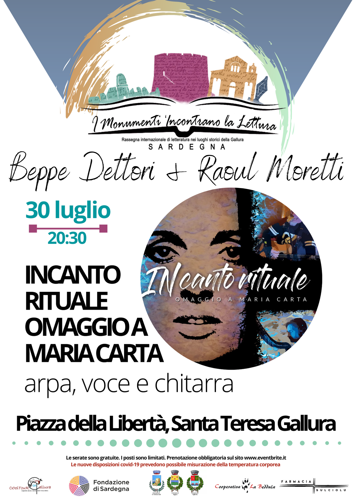 locandina rassegna letteraria 2020 Moretti Dettori 30 luglio (1)