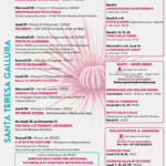 agosto RETRO CALENDARIO EVENTI CARTACEO
