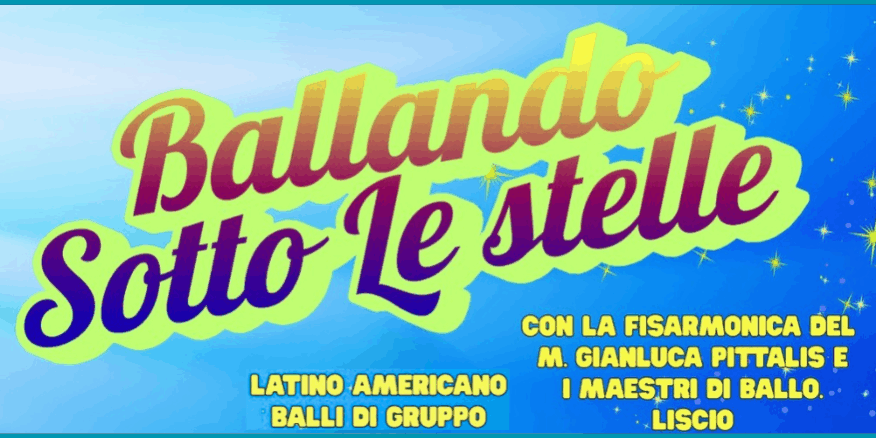 25.08 BALLANDO SOTTO LE STELLE FRONT.